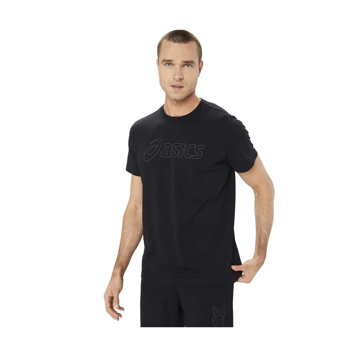 Asics Logo SS T-Shirt Black – 3