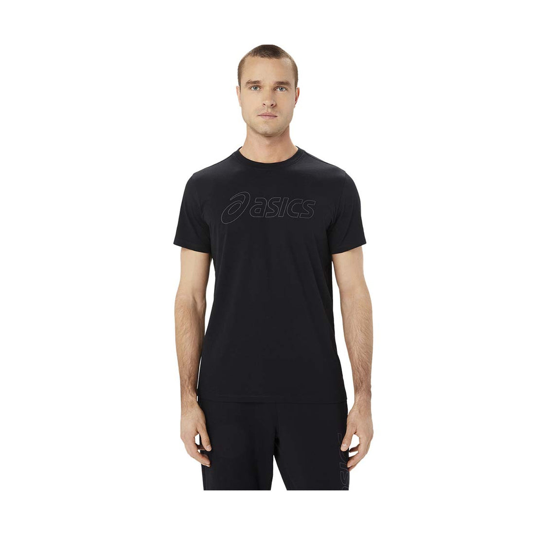 Asics Logo SS T-Shirt Black