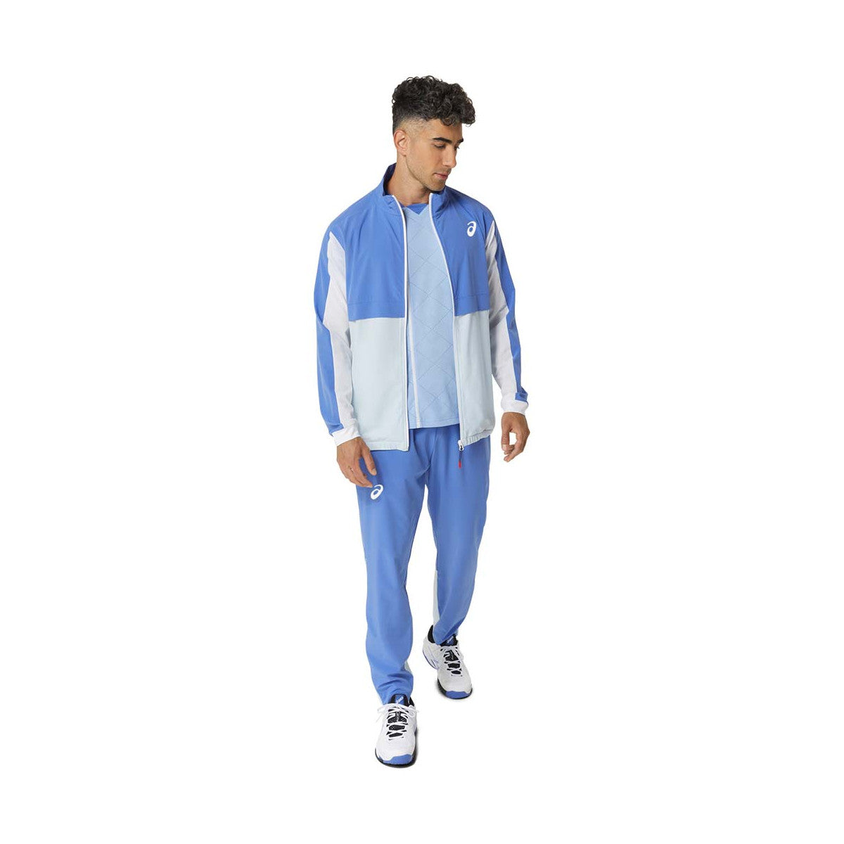 Asics Match Jacket Blue / White – 8