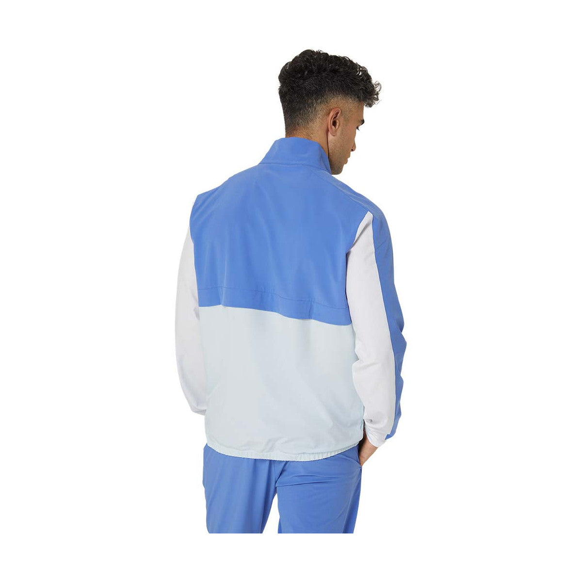 Asics Match Jacket Blue / White – 2