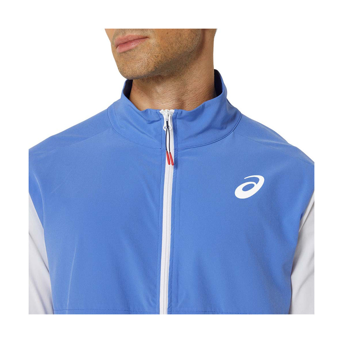 Asics Match Jacket Blue / White – 5