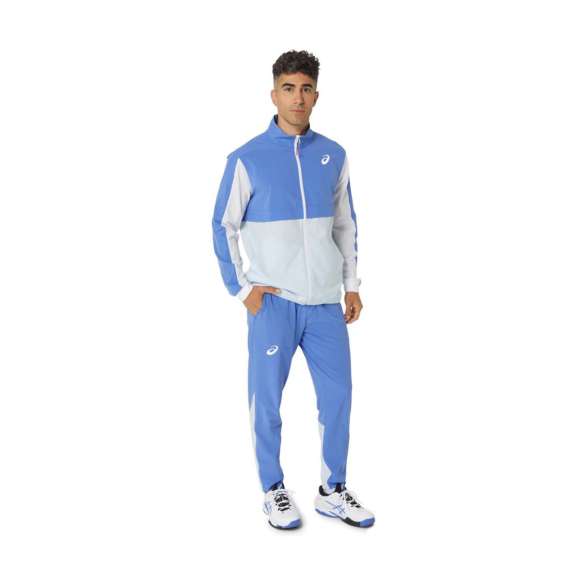Asics Match Jacket Blue / White – 7