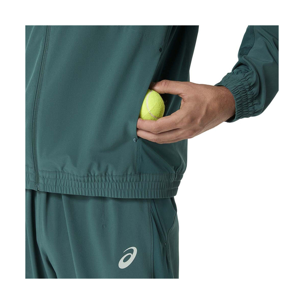 Asics Match Jacket Green – 4