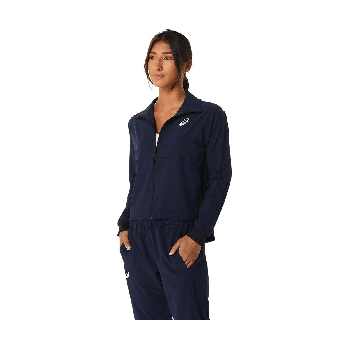 Asics Match Jacket Woman Navy blue – 2