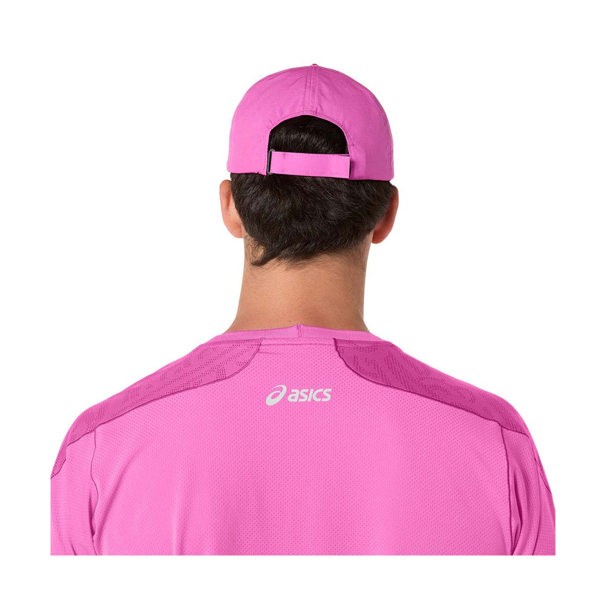 Asics Match Jacquard SS T-Shirt Pink – 6