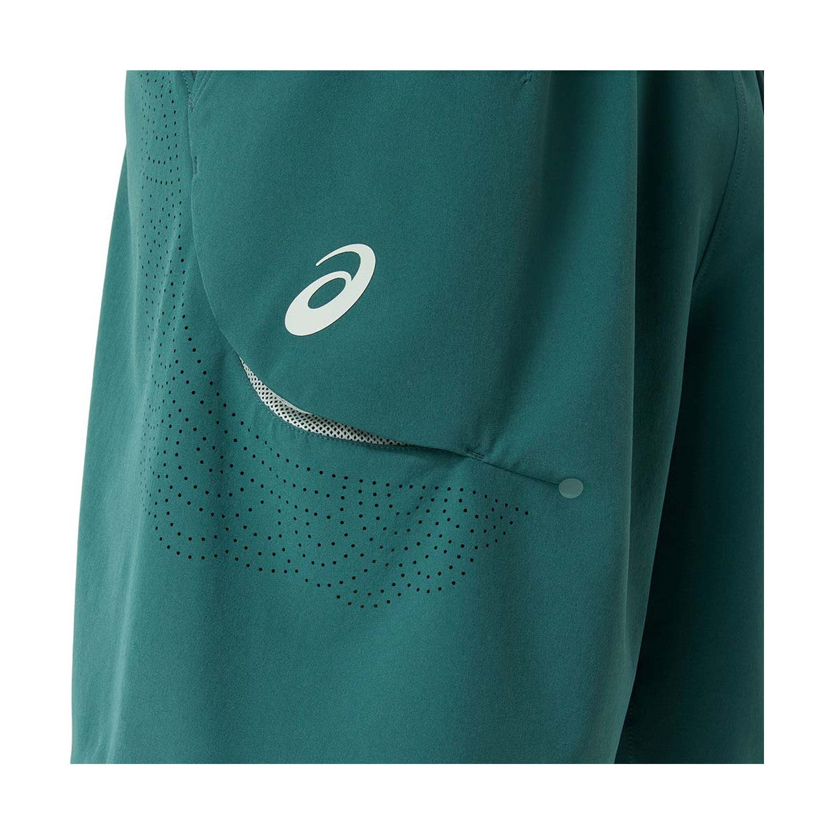 Asics Match Laser Cut 7in Tennis Shorts - Green – 7
