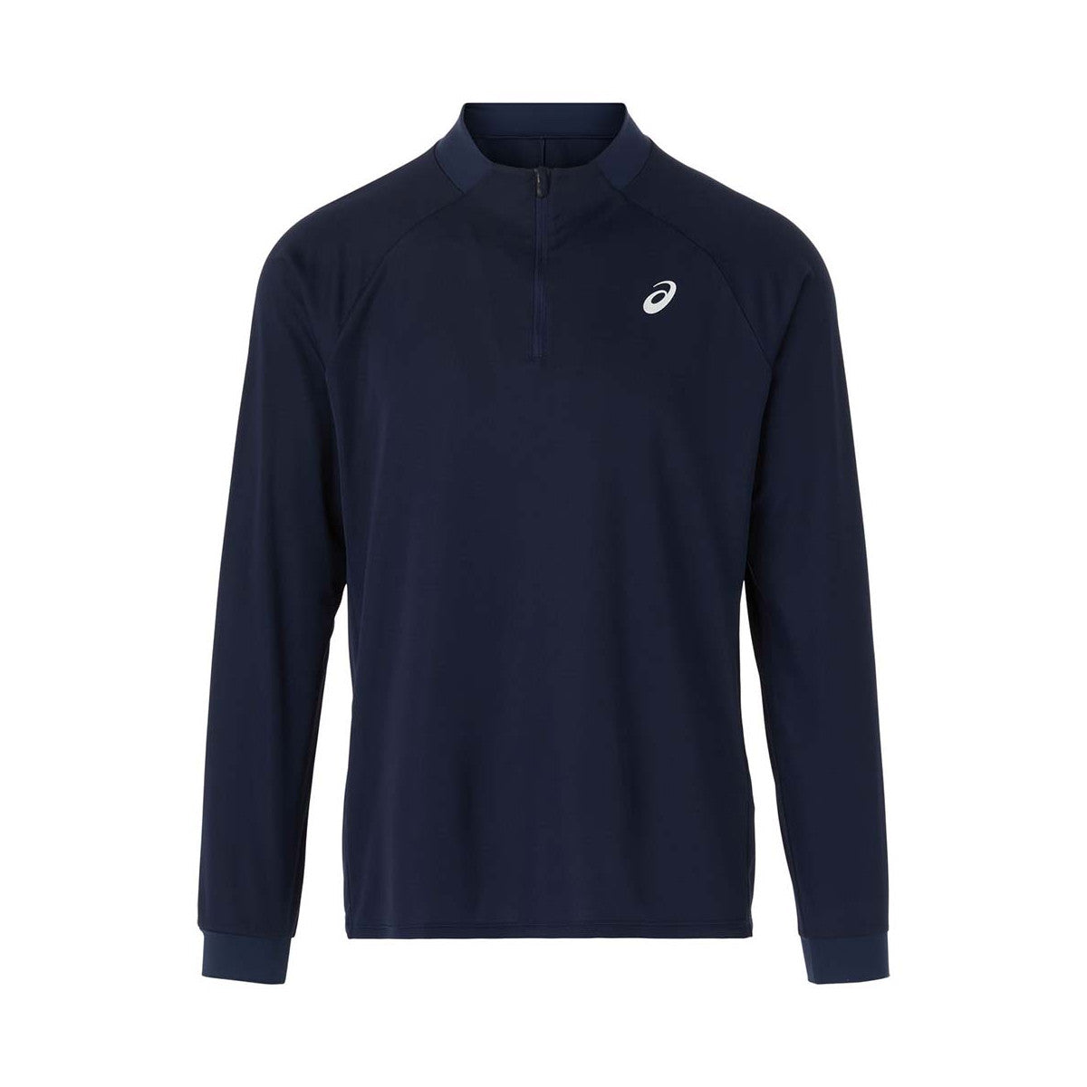 Asics Match LS Zip Long Sleeve T-Shirt Navy Blue – 4