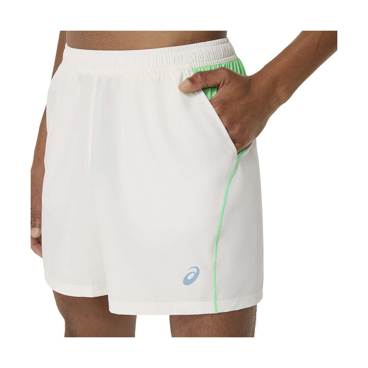 Asics Padel Court Shorts Cream / Green – 6