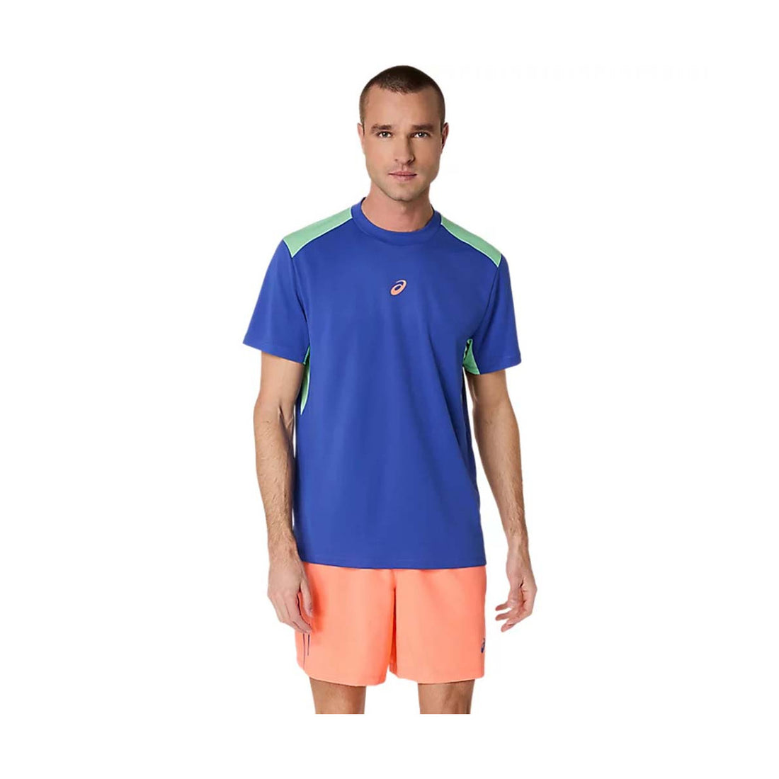 Asics Padel Court SS T-Shirt Blue / Green
