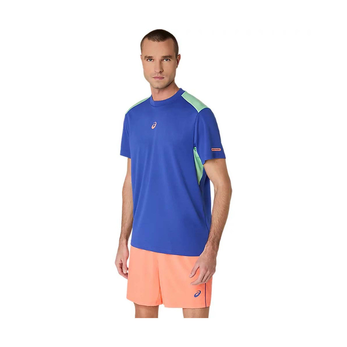 Asics Padel Court SS T-Shirt Blue / Green – 6