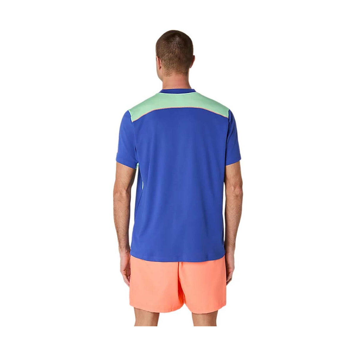 Asics Padel Court SS T-Shirt Blue / Green – 2