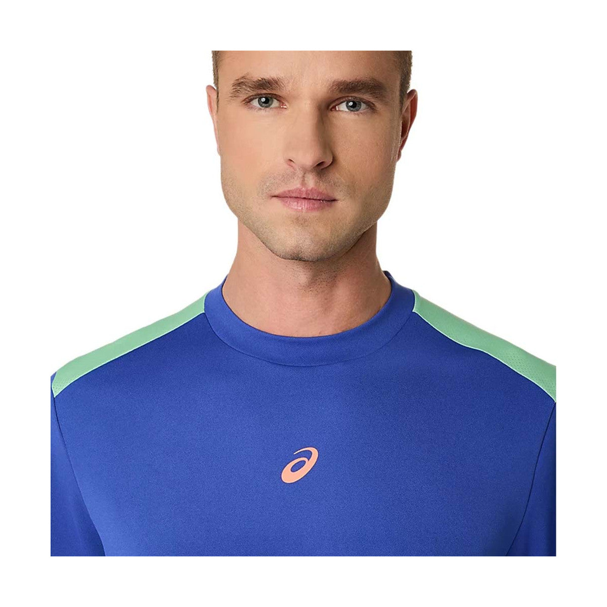 Asics Padel Court SS T-Shirt Blue / Green – 5