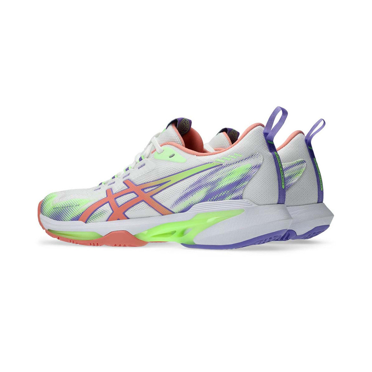 Asics Sonicsmash FF Padel Women Shoes White / Coral – 5