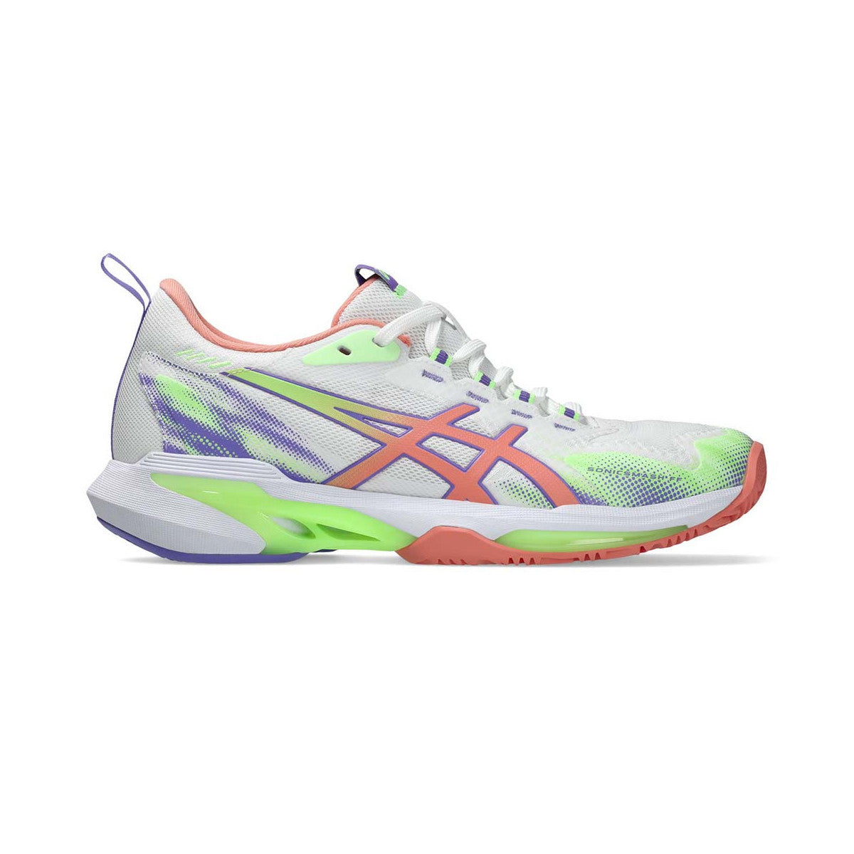 Asics Sonicsmash FF Padel Women Shoes White / Coral