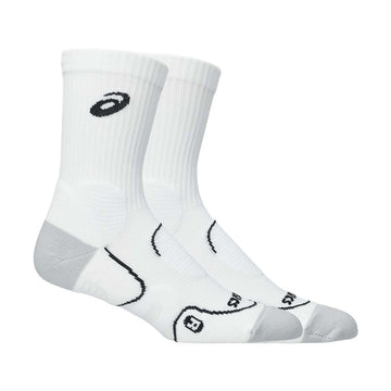Asics Tennis Court+ Crew White Socks