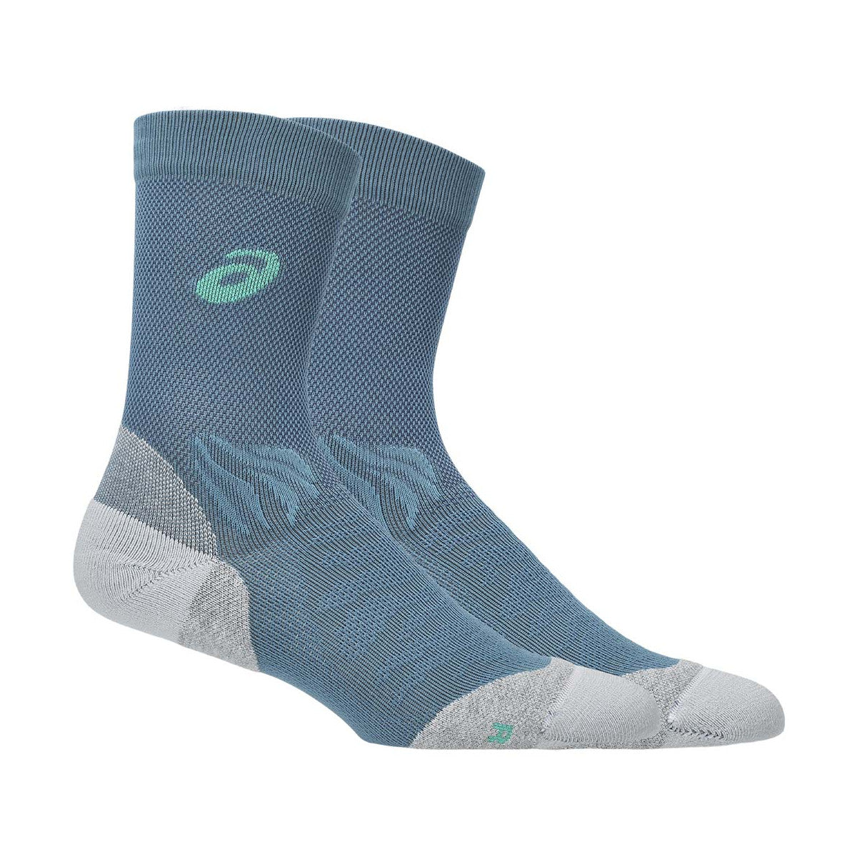 Asics Tennis Lightweight Court+ Crew Grey Green Socks