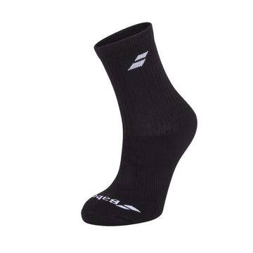 Babolat 3 Pairs Pack Junior Black Socks