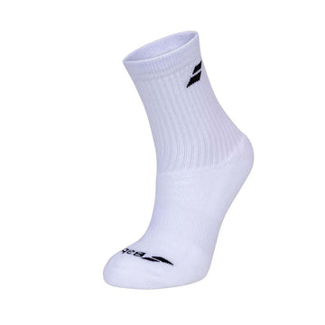 Babolat 3 Pairs Pack Junior White Socks