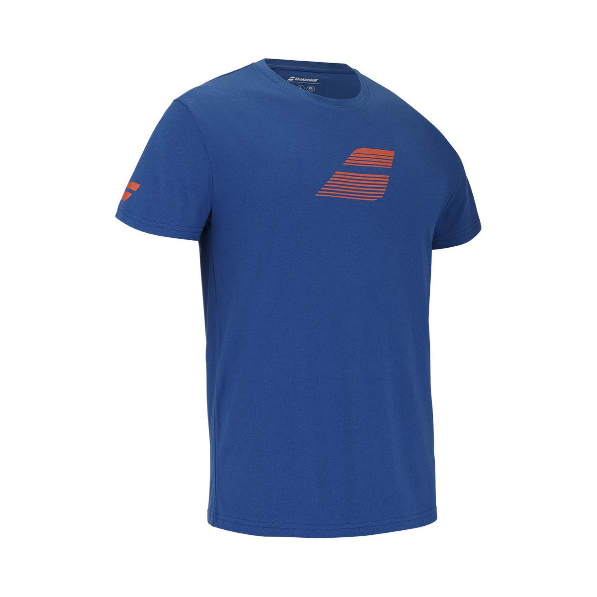 Babolat Exercise Big Flag Blue / Orange Tee – 2