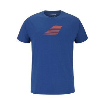 Babolat Exercise Big Flag Blue / Orange Tee
