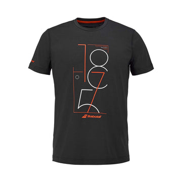 Babolat Exercise Graphic T-Shirt Black