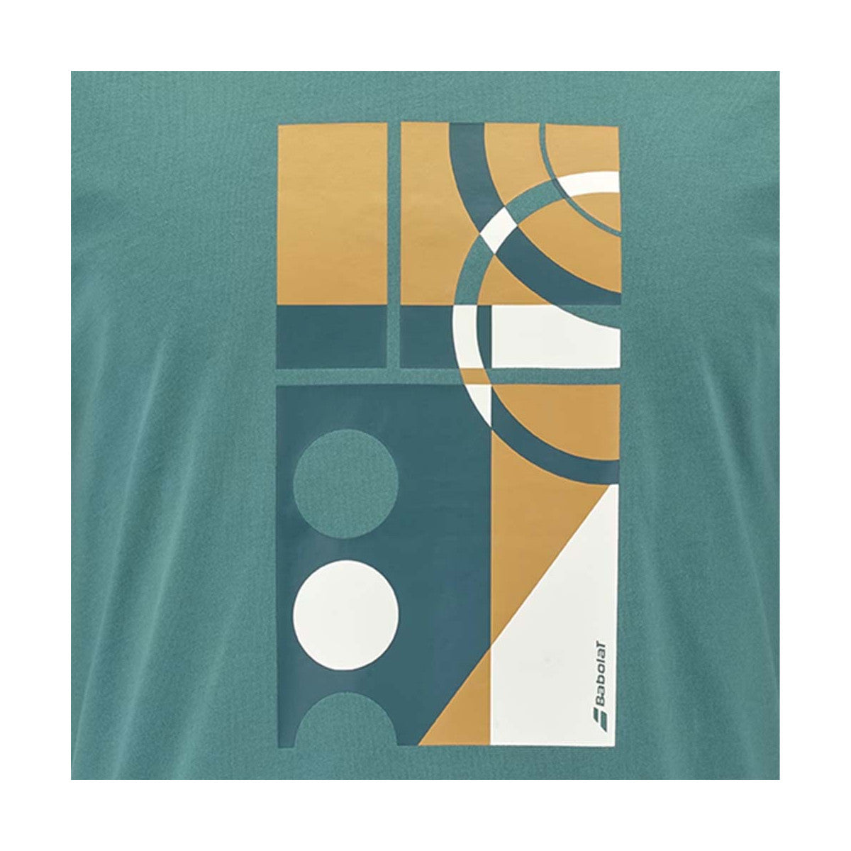 Babolat Exercise Message T-Shirt Green – 4