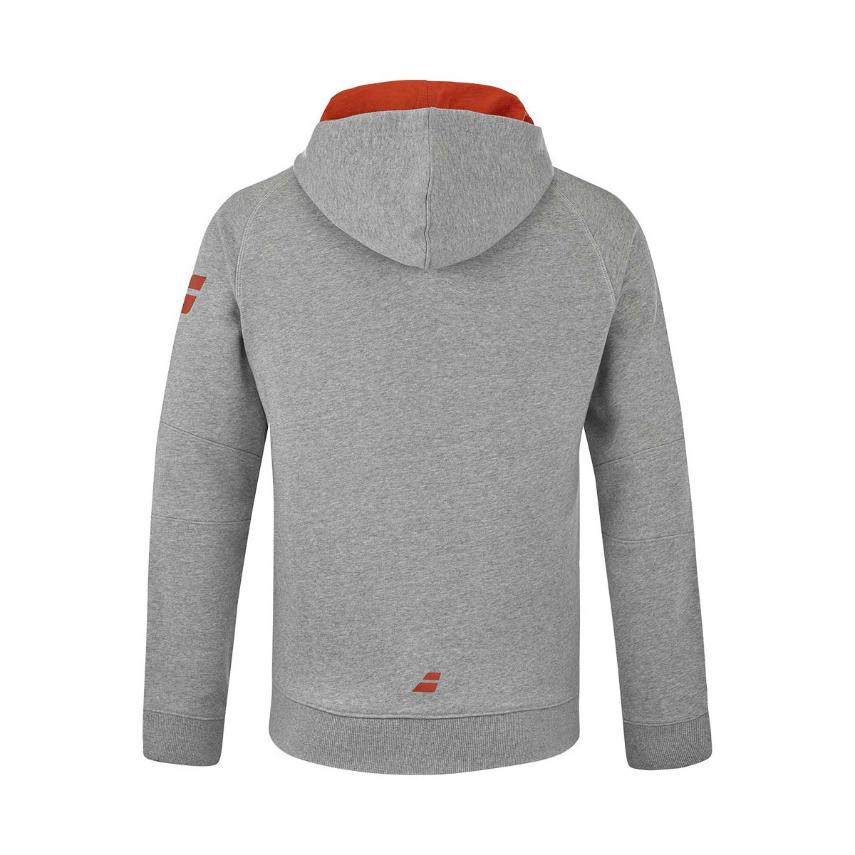 Babolat Exercise Zipped Jacket Grey Marl / Orange – 3