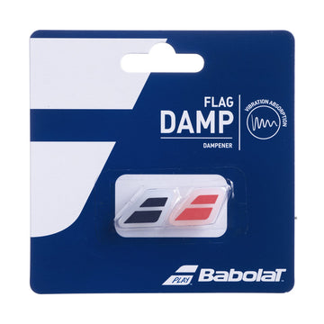 Babolat Flag Damp Red / Black x 2 Dampeners
