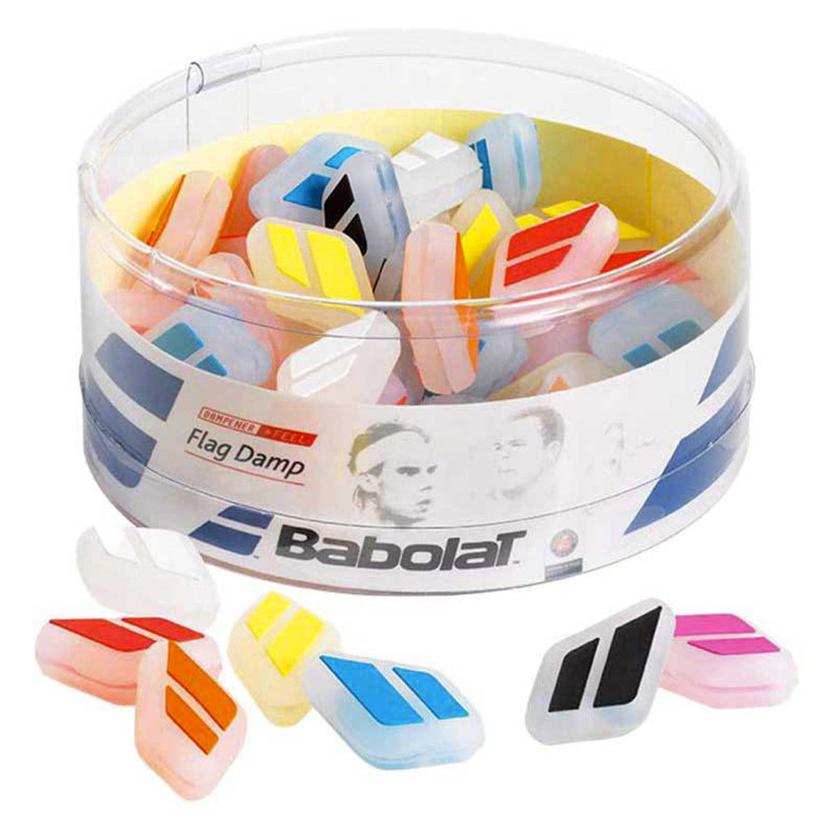 Babolat Flag Damp x 50 Dampeners Box