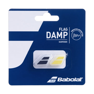 Babolat Flag Damp Yellow / Black x 2 Dampeners
