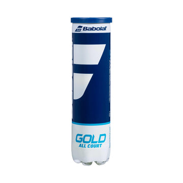 Babolat Gold All Court Tennis Balls - 4-Ball Tube