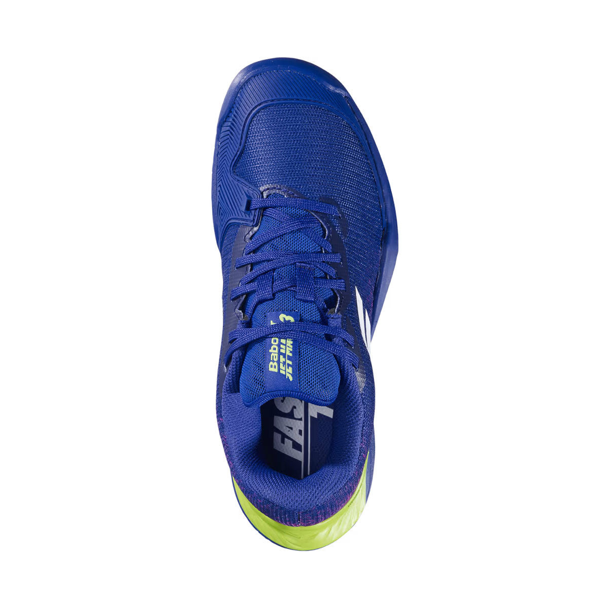 Babolat Jet Mach 3 Junior Navy blue / green Shoes – 3