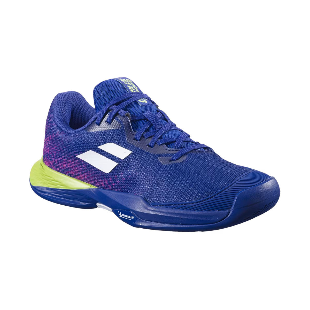 Babolat Jet Mach 3 Junior Navy blue / green Shoes – 4