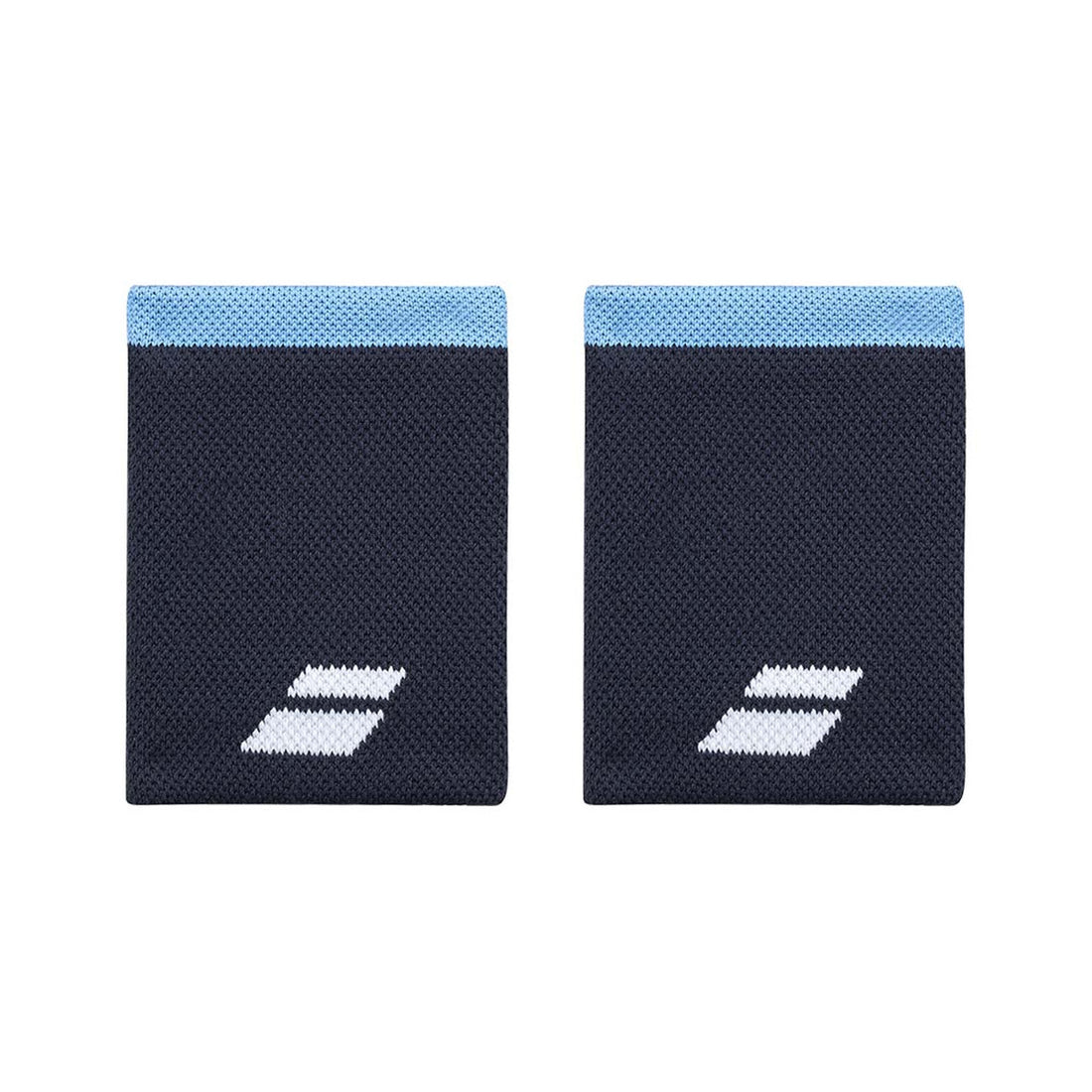 Babolat Jumbo Logo Blue Wristbands x 2