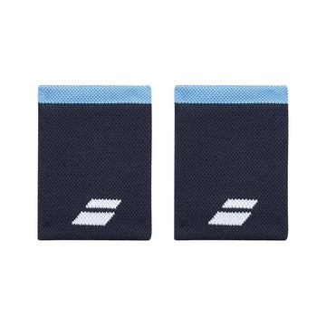 Babolat Jumbo Logo Blue Wristbands x 2