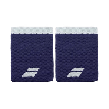 Babolat Logo Jumbo Wristband Navy Blue
