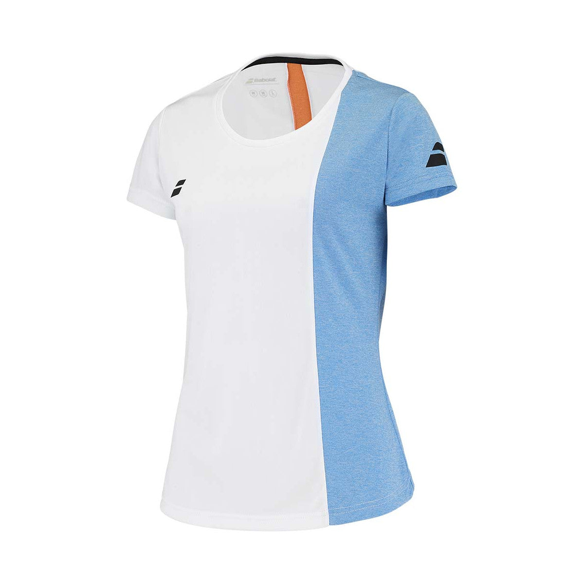 Babolat Play Cap Girl White / Orange T-Shirt – 2