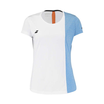 Babolat Play Cap Girl White / Orange T-Shirt