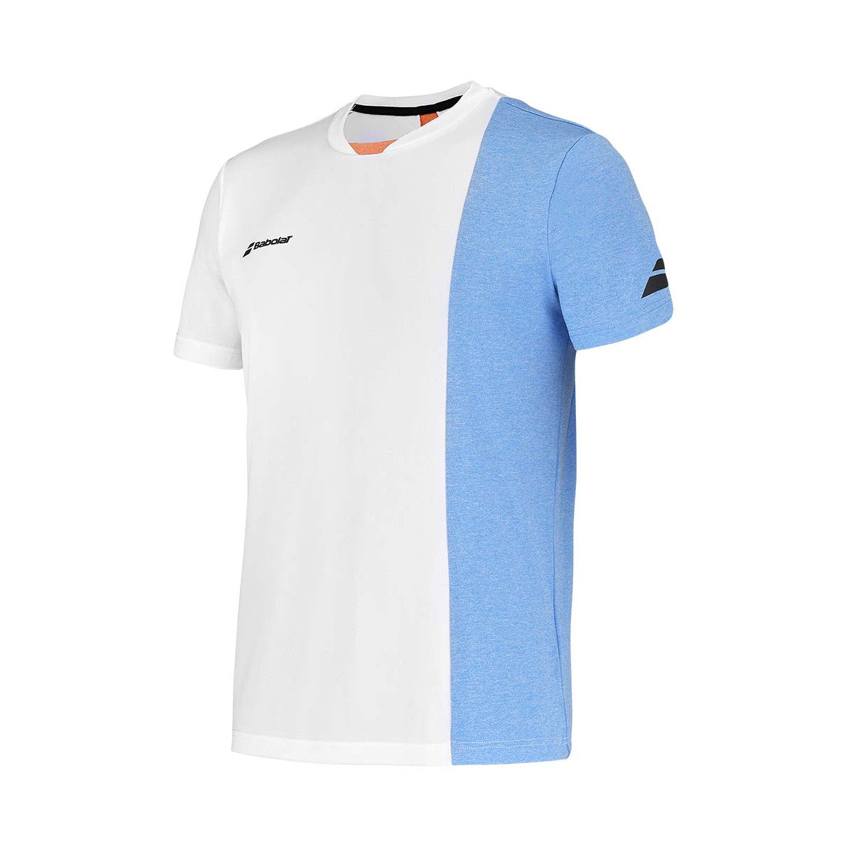 Babolat Play Crew Neck Boy White / Blue T-Shirt – 2