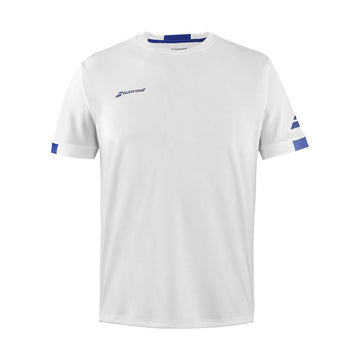 Babolat Play Crew Neck Boy White T-Shirt