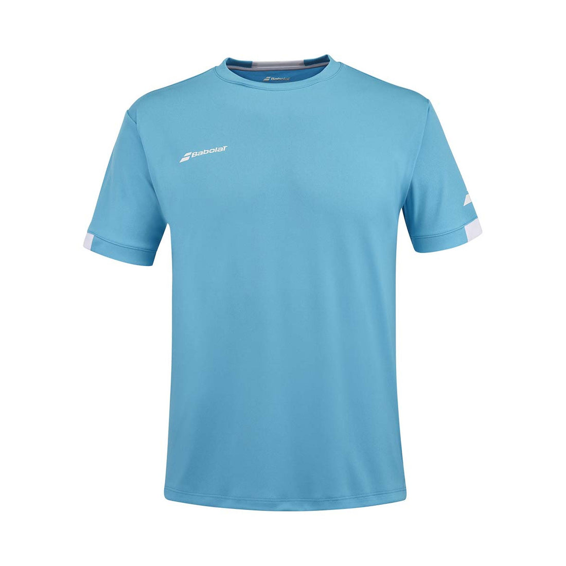 Babolat Play Crew Neck Junior T-Shirt - Light Blue
