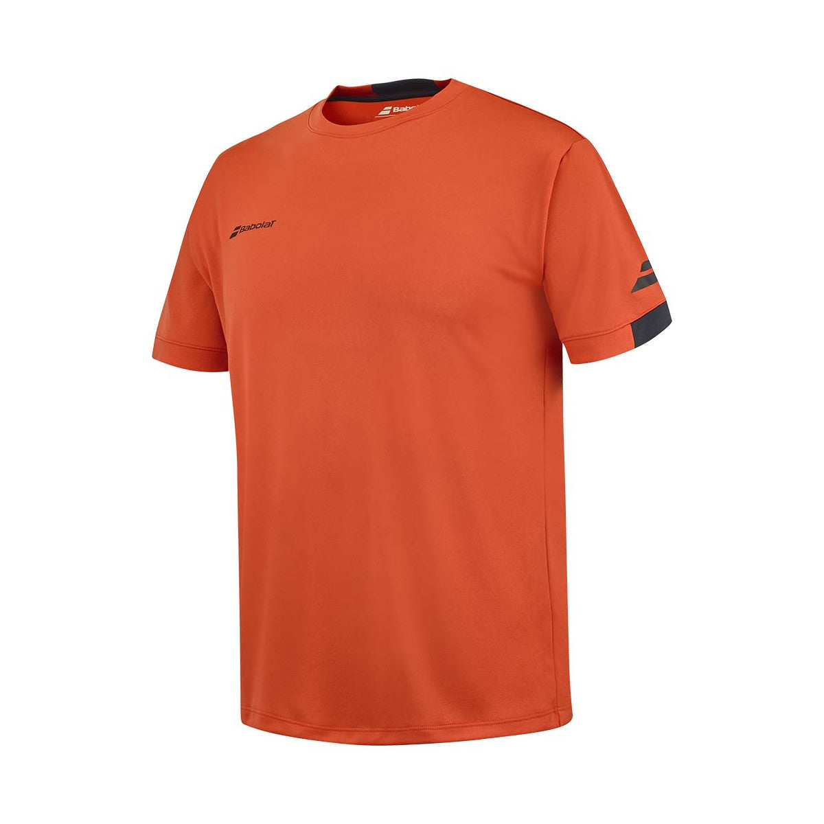 Babolat Play Crew Neck Orange T-Shirt – 2