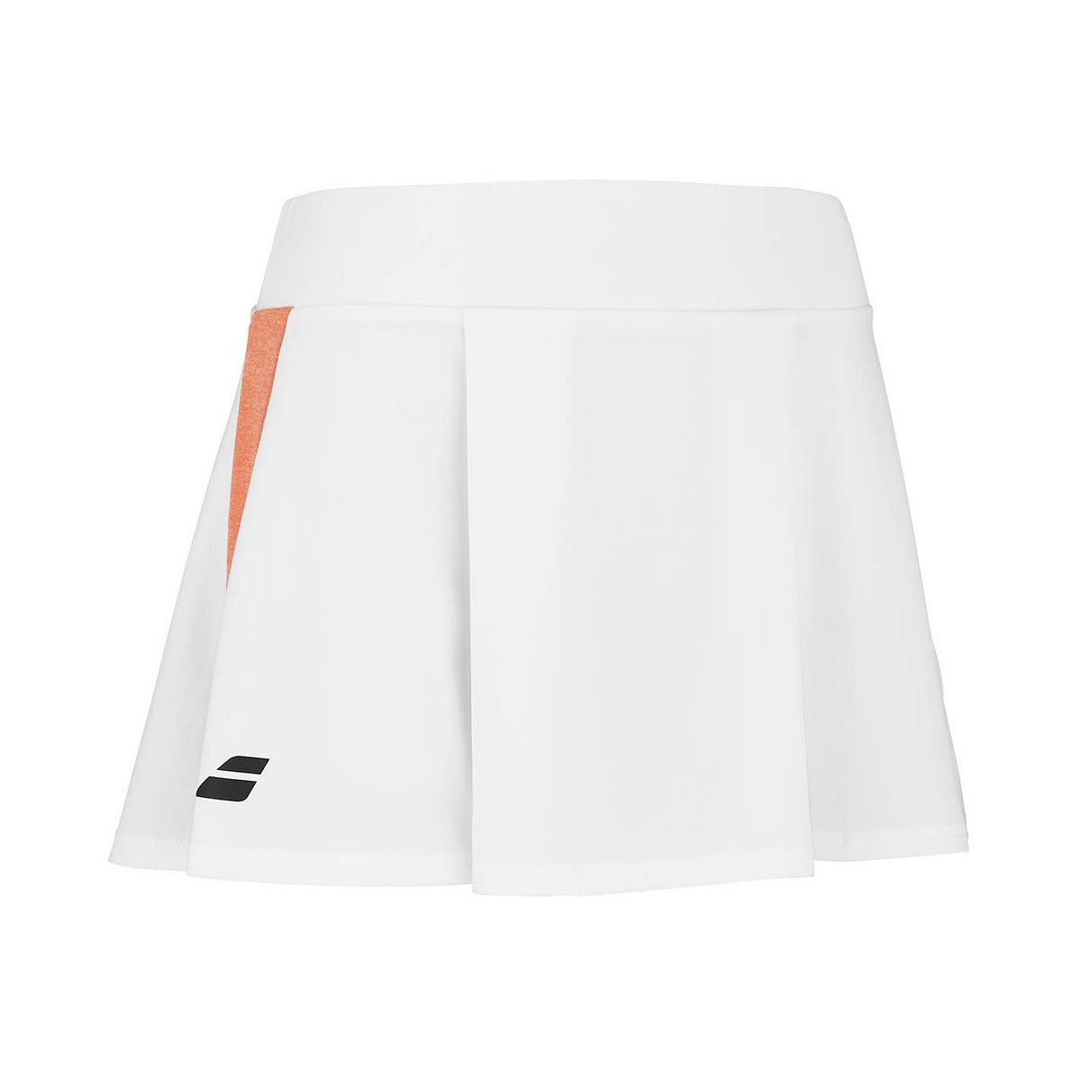 Babolat Play Girl White / Orange Skirt – 2