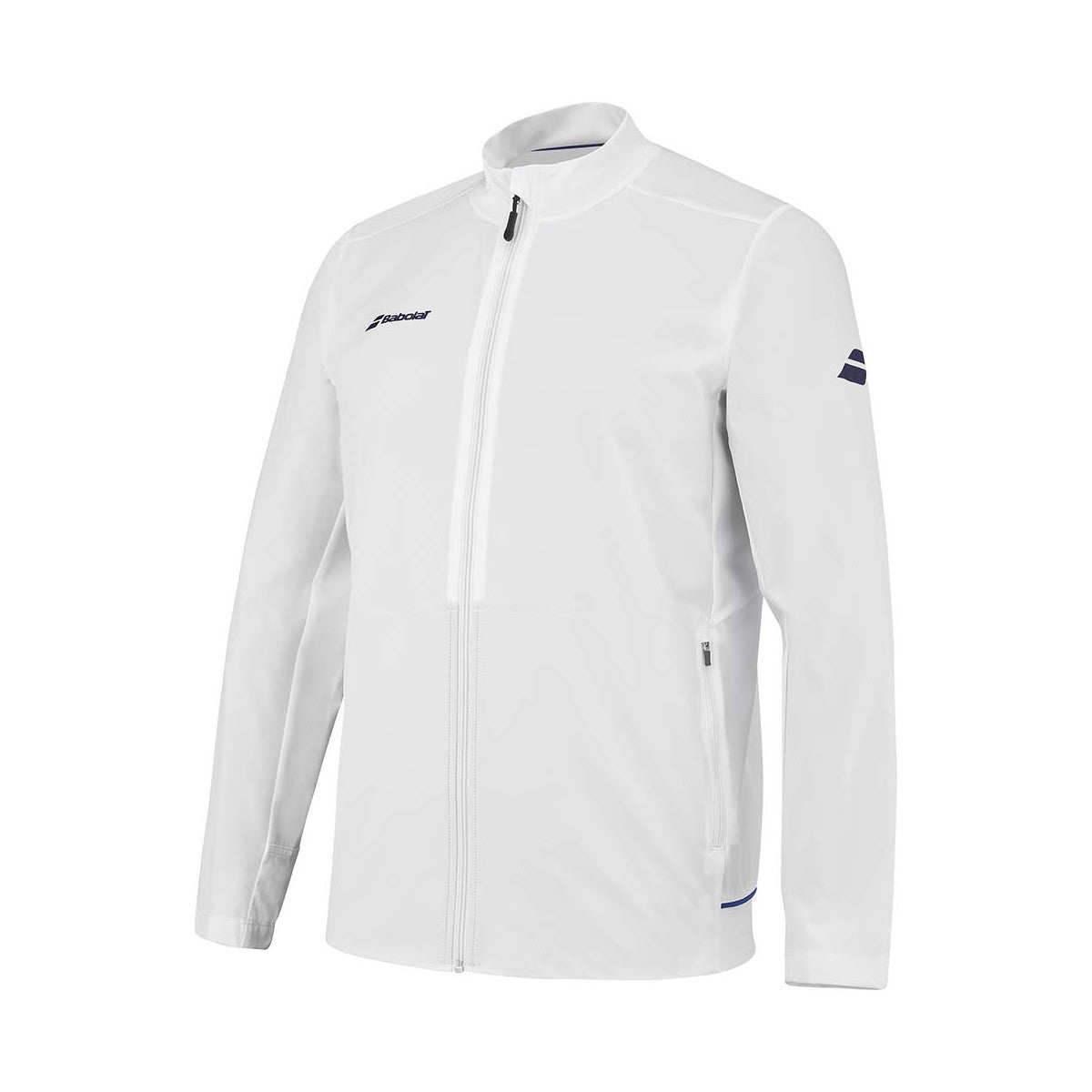 Babolat Play Jacket Zippered Jacket White – 2