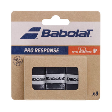 Babolat Pro Response Overgrips Black x 3