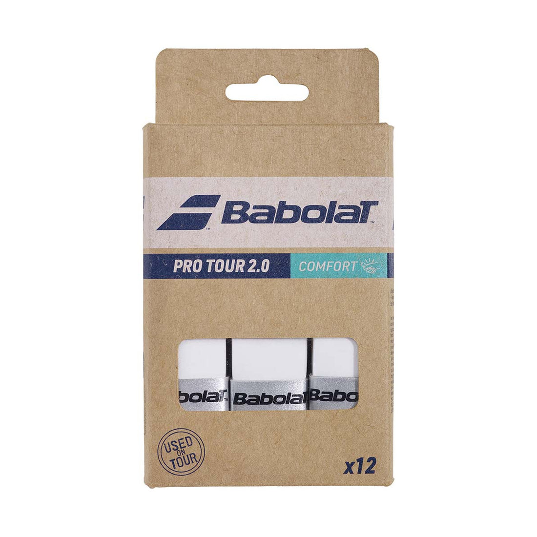 Babolat Pro Tour 2.0 White x 12 Overgrips