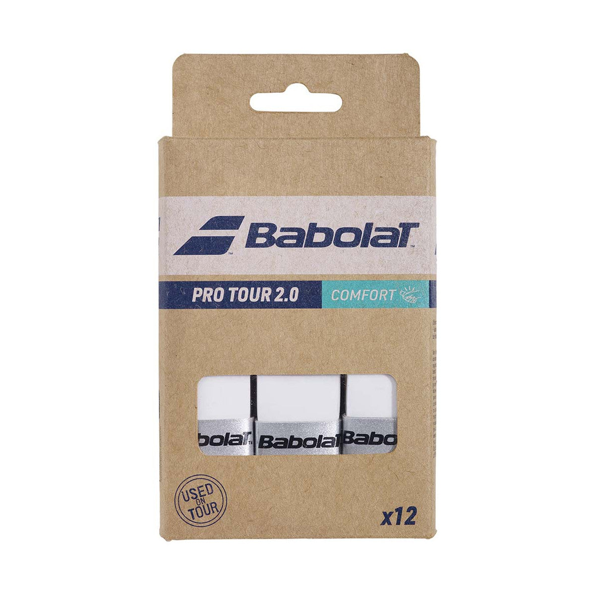 Babolat Pro Tour 2.0 White x 12 Overgrips