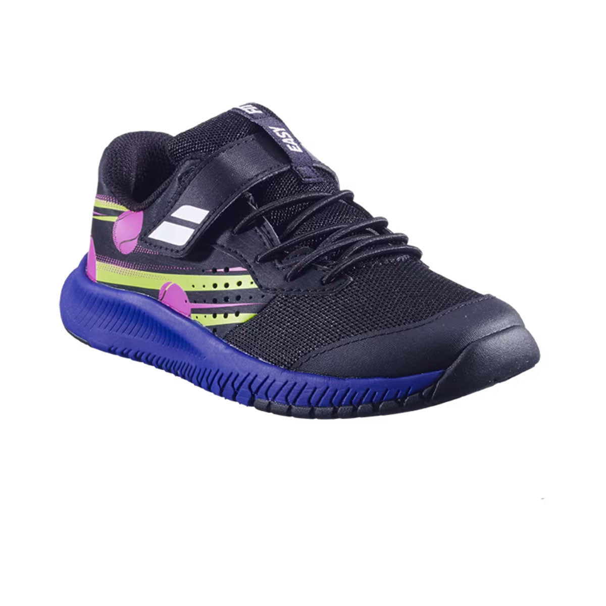 Babolat Pulsion Kid All Court Junior Shoes Black / Blue – 4