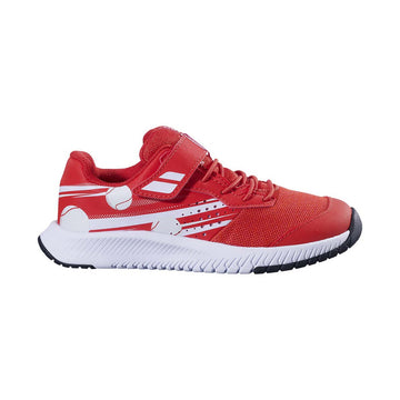 Babolat Pulsion Kid All Court Junior Shoes Red / White