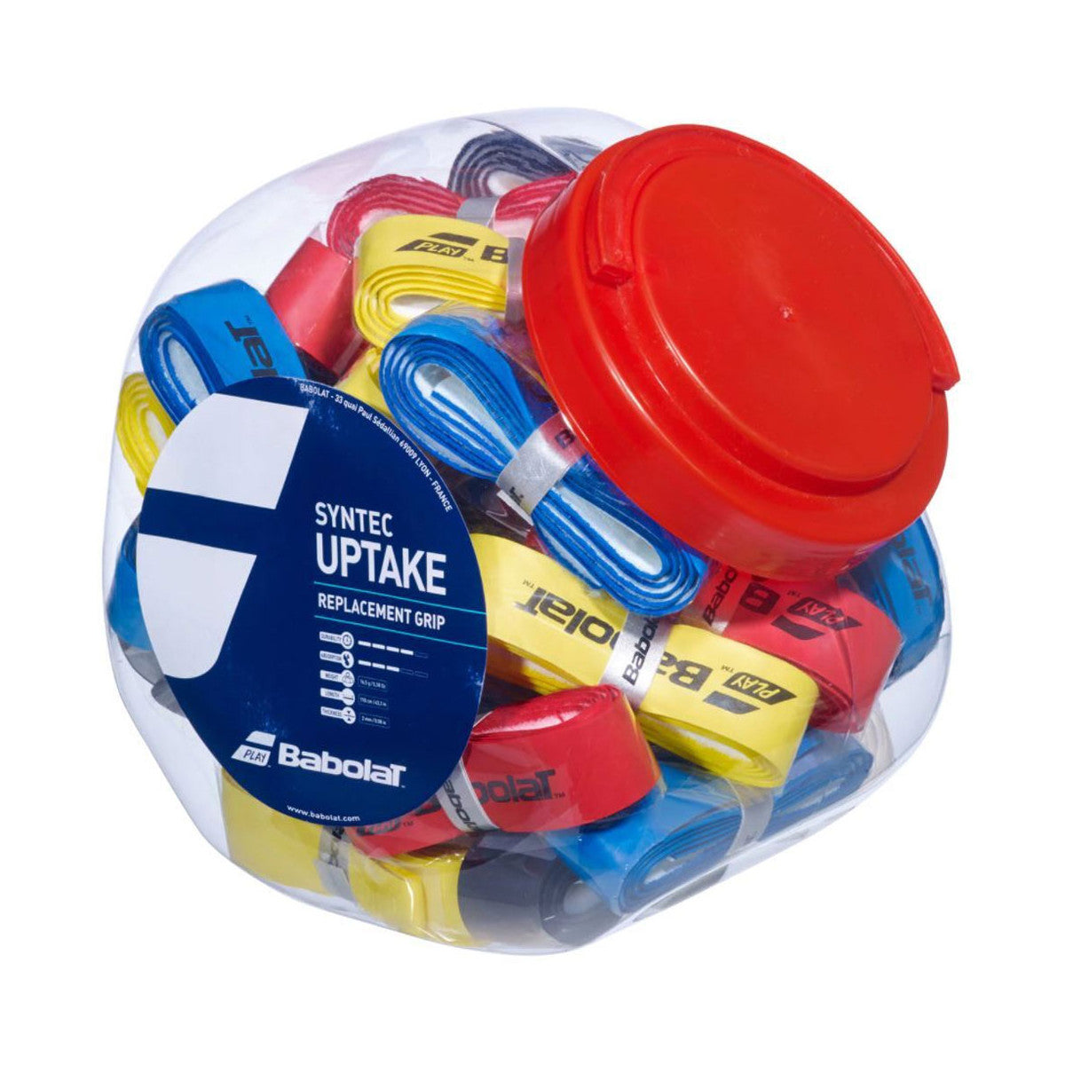 Babolat Syntec Uptake x 30 Grips Bucket